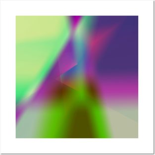 multicolored rainbow abstract texture art Posters and Art